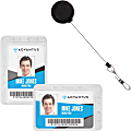 Advantus Antimicrobial ID & Security Pack - Horizontal/Vertical - 1 / Pack - Multicolor 1 thumbnail image