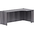 Lorell® 72"W Corner Desk Credenza, Right Corner, Weathered Charcoal 1 thumbnail image