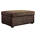 Serta® Olin Storage Ottoman, Wild Fawn/Black 1 thumbnail image