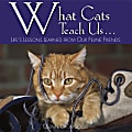 Willow Creek Press 5-1/2" x 5-1/2" Hardcover Gift Book, What Cats Teach Us By Glenn Dromgoole 1 thumbnail image