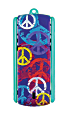 Ativa® Flip-Top USB Flash Drive With ReadyBoost™, 8GB, Peace Multicolor