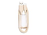 Jabra Evolve2 USB/USB-C Data Transfer Cable - 3.94 ft USB/USB-C Data Transfer Cable - First End: USB Type A - Second End: USB Type C - Beige 1 thumbnail image