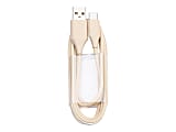 Jabra Evolve2 USB/USB-C Data Transfer Cable - 3.94 ft USB/USB-C Data Transfer Cable - First End: USB Type A - Second End: USB Type C - Beige