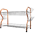 Better Chef 2-Tier Chrome-Plated Dish Rack, 11"H x 15"W x 25"D, Copper 1 thumbnail image