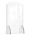 Rosseto Serving Solutions Avant Guarde Acrylic Sneeze Guard, 40" x 24", Clear 1 thumbnail image