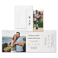 Custom Wedding & Event Invitations With Envelopes, 13-5/8" x 5-1/2", Picture Perfect Love, Box Of 25 Cards 1 thumbnail image