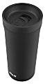 Ello Arabica Stainless Steel Travel Mug, 14 Oz, Black