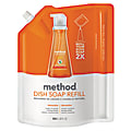 Method™ Dishwashing Soap Pump Refill Pouch, Clementine Scent, 36 Oz Bottle 1 thumbnail image