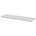 Lorell® Width-Adjustable Training Table Top, 72" x 24", Gray 1 thumbnail image