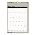 2026 Blueline Colorful Monthly Wall Calendar, 12" x 17", Minimalist, January To December, C173121 1 thumbnail image