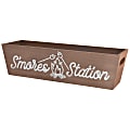 Amscan S'mores Station Plywood Box, 5-1/2"H x 20"W x 5-1/2"D, Brown 1 thumbnail image