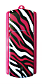 Ativa® Flip-Top USB Flash Drive With ReadyBoost™, 8GB, Zebra Pink/White