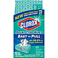 Clorox Disinfecting Wipes, Fresh Scent, 3.3 Oz, White, Pack Of 75 Wipes