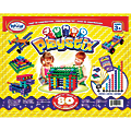 Popular Playthings Jumbo Playstix 80-Piece Set