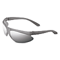 A400 Series Eyewear, Silver Mirror Lens, Polycarbonate, Hard Coat, Gray Frame 1 thumbnail image