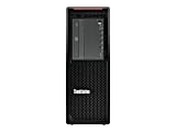 Lenovo ThinkStation P520 30BE0098US Workstation - 1 x Intel Xeon Quad-core (4 Core) W-2123 3.60 GHz - 16 GB DDR4 SDRAM RAM - 512 GB SSD - Windows 10 Pro 64-bit - NVIDIA Quadro P2200 5 GB Graphics - DVD-Writer - English (US) Keyboard 1 thumbnail image