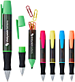 3-In-1 Executive Assistant Highlighter Pen, Chisel Point, Assorted Ink Colors 1 thumbnail image