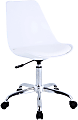 Lorell® Poly Task Chair, White 1 thumbnail image