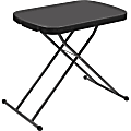 Iceberg IndestrucTable Small Space Personal Table, Black 1 thumbnail image