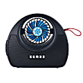 QFX Portable R-40 Bluetooth Radio With FM Radio, 7.09”H x 3.35”W x 8.27”D, Black 1 thumbnail image