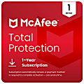 McAfee Total Protection (Windows, macOS, Android, iOS, ChromeOS) 2026, 1 Device, 1-Year Subscription with Auto-Renewal, Digital Download 1 thumbnail image