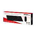 Argom Tech Classic Combo Spanish Wireless Keyboard & Mouse, Black, ARG-KB-7436 1 thumbnail image
