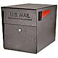 Mail Boss™ Curbside Locking Mailbox, 13 3/4" x 11 1/4" x 21", Bronze
