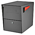 Mail Boss™ Package Master Locking Mailbox, 16 1/2"H x 12"W x 21 1/2"D, Granite 1 thumbnail image