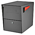 Mail Boss™ Package Master Locking Mailbox, 16 1/2"H x 12"W x 21 1/2"D, Granite