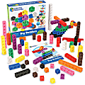 Learning Resources MathLink Cubes Big Builders - Skill Learning: Imagination, Building, STEM, Creativity, Mathematics - 5-9 Year - Multi
