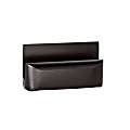 Rolodex® Wood Tones™ Business Card Holder, Black