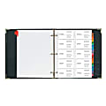 Cardinal® Business Collection Card File Binder, 11 5/8"H x 10 1/2"W x 1 3/4"D, Black 1 thumbnail image