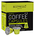 Bestpresso Single-Serve Coffee Freshpacks, Arabica, Variety Pack, Carton Of 120, 6 x 20 Per Box 1 thumbnail image