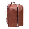 McKleinUSA Englewood Backpack With 17" Laptop Pocket, Brown