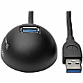 Tripp Lite 6ft 1-Port USB 3.0 SuperSpeed Desktop Extension Cable M/F 6' - 1x Type A Female USB - Nickel Plated, Gol - U324006DSK1 1 thumbnail image