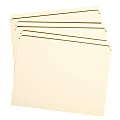 Smead® Reinforced Tab Manila File Folders, Letter Size, Straight Cut, Box Of 100 1 thumbnail image