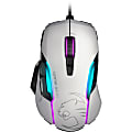 Roccat Kone AIMO - RGBA Smart Customization Gaming Mouse - Optical - Cable - White - USB 2.0 - 12000 dpi - Scroll Wheel - 12 Button(s) - Right-handed Only 1 thumbnail image