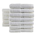 1888 Mills Durability Cotton Hand Towels, 16" x 27", White, Pack Of 120 Towels