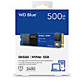 Western Digital Blue™ SN550 NVMe Internal SSD, 500GB, Blue 1 thumbnail image