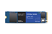 Western Digital Blue SN550 NVMe Internal SSD 500GB Blue - Office Depot