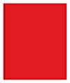 Office Depot® Brand 2-Pocket School-Grade Paper Folder with Prongs, Letter Size, Red