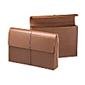 Smead® Expanding Wallet, 3 1/2" Expansion, 10" x 15", 30% Recycled, Brown