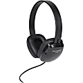 Cyber Acoustics ACM-6004 Stereo Headphones - Stereo - Mini-phone (3.5mm) - Wired - 20 Hz to 20 kHz - Ove - ACM6004 1 thumbnail image