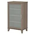 Bush Furniture Somerset 24"W Media Accent Cabinet, Ash Gray, Standard Delivery 1 thumbnail image
