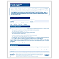 ComplyRight Employee Certification To Return To Work Forms, 8-1/2" x 11", Pack Of 25 Forms 1 thumbnail image