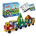 Tytan Toys Disney Jr Mickey Train Magnetic Tile Blocks Kit, Assorted Colors, Kit Of 41 Pieces 1 thumbnail image