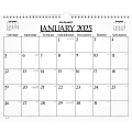 2025 AT-A-GLANCE® Business Monthly Wall Calendar, 15" x 12", January To December, 997-1