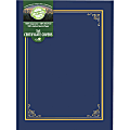 Geographics Letter Certificate Holder - 8 1/2" x 11" - Navy - 5 / Pack 1 thumbnail image