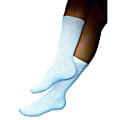 SensiFoot® Support Crew Socks, 8-15 mmHg, Size, Medium, Men's 8 1/2-10, Women's 9 1/2-11, Black