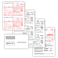 ComplyRight™ 1099-MISC Tax Forms, 3-Part, 8-1/2" x 11", Pack Of 100 Forms And Envelopes